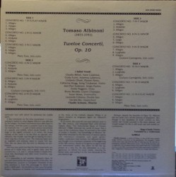 Twelve Concerti. Op. 10