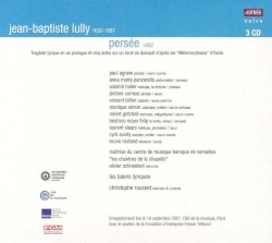 Lully: Persée