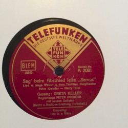 Sag' beim Abschied leise "Servus" / Das is a Wein!