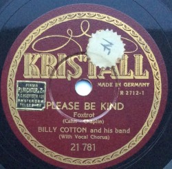 Please Be Kind / Goodnight Angel