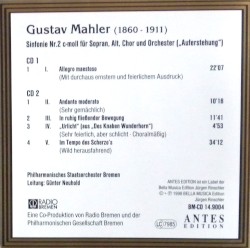 Sinfonie Nr. 2 c-moll „Auferstehung“