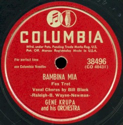 Bambina Mia / Dear Old Southland