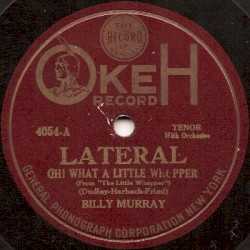 Oh! What a Little Whopper / I Might Be Your Once-In-A-While