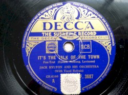 It's the Talk of the Town / The Last Round Up