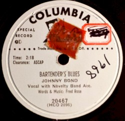 Bartender’s Blues / I Can’t Hide the Tears