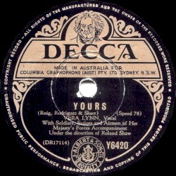 Yours / Padam... Padam... (How It Echoes the Beat of My Heart)