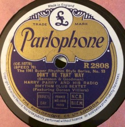 Don't Be That Way / Bounce Me, Brother, With a Solid Four