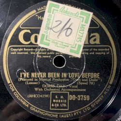 I've Never Been in Love Before / If I Were a Bell