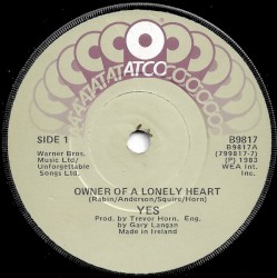 Owner of a Lonely Heart