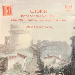 Piano Sonatas nos. 2 & 3