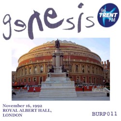 1992‐11‐16: Royal Albert Hall, London, UK
