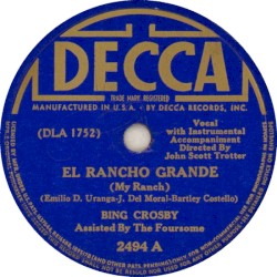 El Rancho Grande (My Ranch) / Ida Sweet as Apple Cider