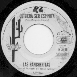 Quisiera ser espinita / Mi alma te desea