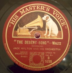 It / "The Desert Song"