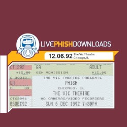 1992-12-06: The Vic Theatre, Chicago, IL, USA