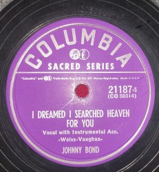 I Dreamed I Searched Heaven for You / Thanks