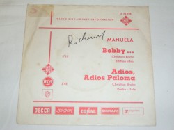 Bobby... (Ein kleiner Hund mit braunen Augen) / Adios, adios Paloma