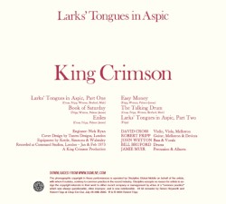 Larks’ Tongues in Aspic