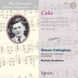 The Romantic Piano Concerto, Volume 73: Piano Concerto no. 3 in E-flat major, op. 30 / Piano Concerto no. 4 in C-sharp minor, op. 38 / Piano Concerto no. 5 in D minor, op. 57