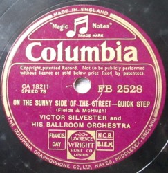 On the Sunny Side of the Street / If Tears Could Bring You Back