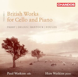 British Works for Cello and Piano, Volume 1
