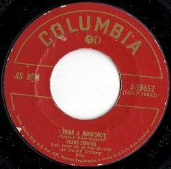 I Hear a Rhapsody / I Could Write a Book