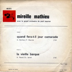 Quand fera‐t‐il jour Camarade / La vieille barque