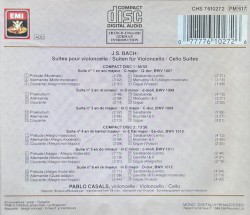 6 Suiten Für Violoncello / Les 6 Suites Pour Violoncelle / The 6 Cello Suites