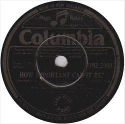 How Important Can It Be? / Fill My Heart With Happiness