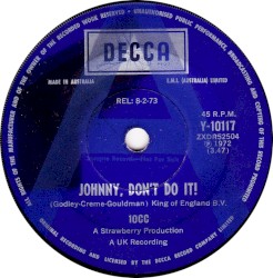 Johnny, Don't Do It! / 4 % of Something