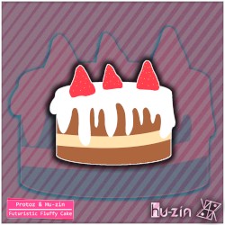 Futuristic Fluffy Cake