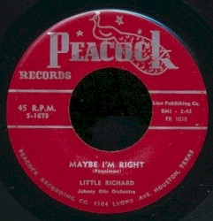 Maybe I'm Right / I Love My Baby