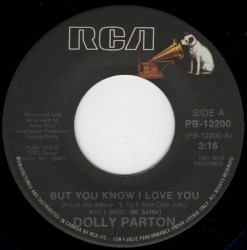 But You Know I Love You / Poor Folks Town