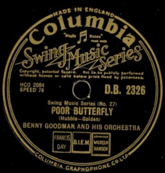 Poor Butterfly / Hora Stacato