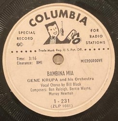 Bambina Mia / Dear Old Southland