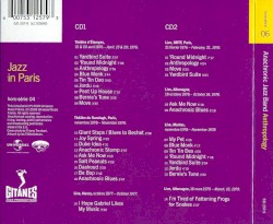 Jazz in Paris: Anthropology