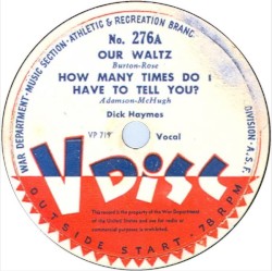 Our Waltz / How Many Times Do I Have to Tell You? / Don’t Tetch It / Was It Worth It?
