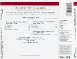 Brandenburgische Konzerte 1-3 (Berlin Radio Symphony Orchestra feat. conductor: Lorin Maazel)