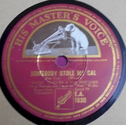 Somebody Stole My Gal / Sugar Blues