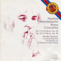 Piano Concertos (No. 1 In G Minor, Opus 25 - No. 2 In D Minor, Opus 40)