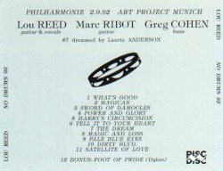 1992β11β02: No Drums 92, Germany