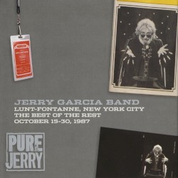 Pure Jerry: Lunt-Fontanne, New York City, The Best of the Rest, October 15–30, 1987