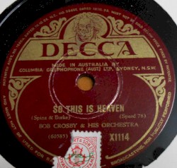 I Don't Want to Make History / So This Is Heaven