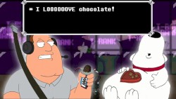 KING OF CHOCOLATE (Family Guy x Deltarune)
