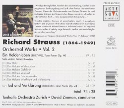 Ein Heldenleben / Tod und Verklärung