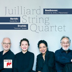 Beethoven: Quartet, op. 59 no. 2 "Rasumovsky" / Bartók: Quartet no. 3 / Dvořák: "American" Quartet