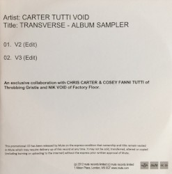 Transverse V2 / V3 Edits