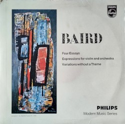 Four Essays / Expressions for violin and orchestra / Variations without a Theme