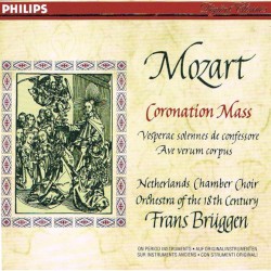 Coronation Mass / Vesperae solennes de confessore / Ave verum corpus