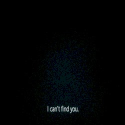 I Can't Find You.
